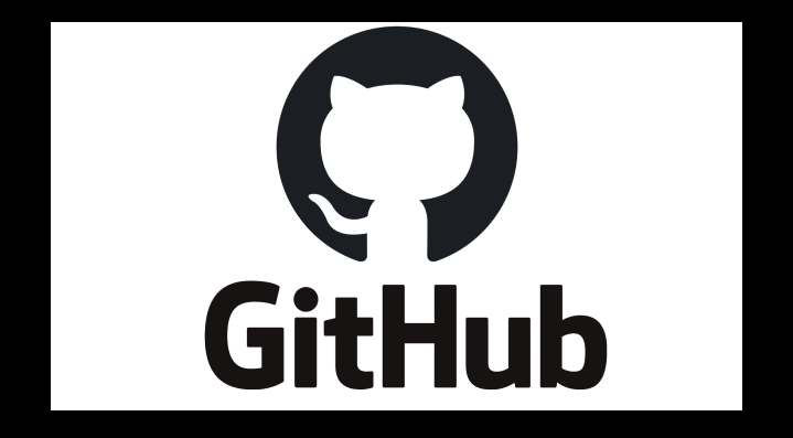Github Logo (Black with Cat)